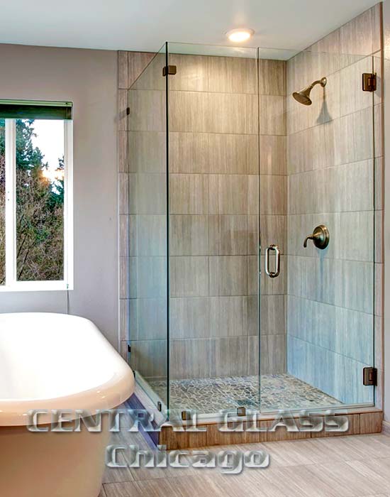 Frameless Glass Shower Enclosures in Chicago Naperville and Downers ...